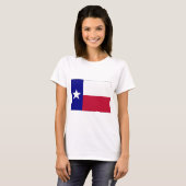 Texas Lone Star Flag T-shirt (Voorkant volledig)