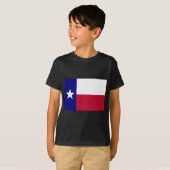Texas Lone Star Flag T-shirt (Voorkant volledig)