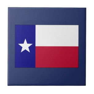 Texas Lone Star Flag Tegeltje