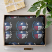 TEXAS LONE STAR FLAG TISSUEPAPIER (Geschenk)