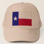 Texas Lone Star Flag Trucker Pet (Voorkant)