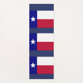 Texas Lone Star Flag Yogamat (Voorkant)