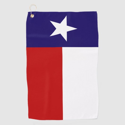 Texas Lone Star Golfhanddoek (Voorkant)