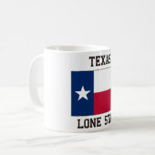 Texas Lone Star Koffiemok (Voorkant links)
