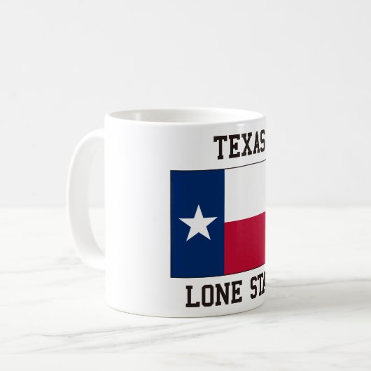 Texas Lone Star Koffiemok (Voorkant links)