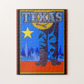 Texas Lone Star Legpuzzel (Verticaal)
