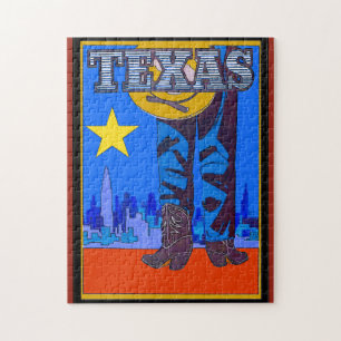 Texas Lone Star Legpuzzel