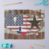 Texas Lone Star Long Horn Tissuepapier (Craft)