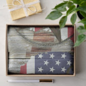 Texas Lone Star Long Horn Tissuepapier (Geschenk)