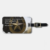 Texas Lone Star Pride Bagagelabel (Voorkant horizontaal)