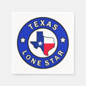 Texas Lone Star Servetten (Voorkant)