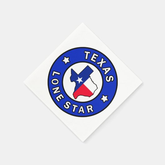 Texas Lone Star Servetten (Hoek)
