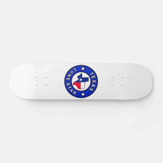 Texas Lone Star Skateboard (Horizontaal)