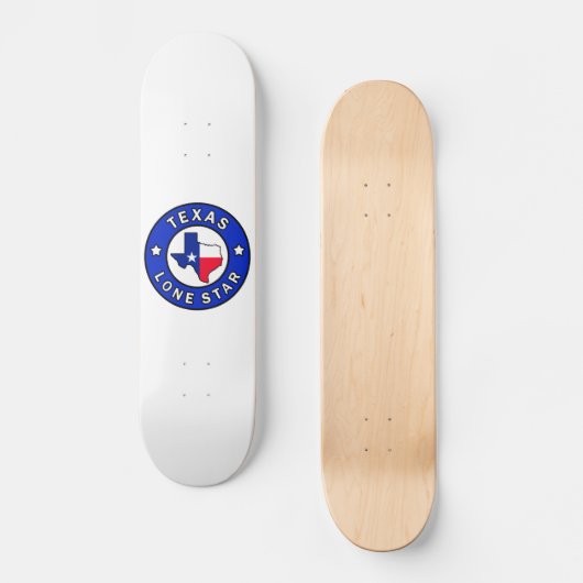 Texas Lone Star Skateboard (Voorkant)