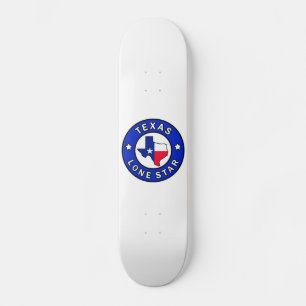 Texas Lone Star Skateboard