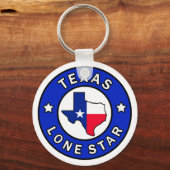Texas Lone Star sleutelhanger (Voorkant)