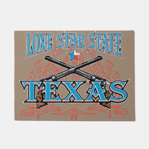 Texas Lone Star Staat Deurmat