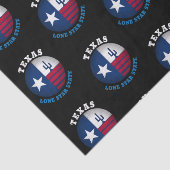 TEXAS LONE STAR STAATSVLAG TISSUEPAPIER (Detail)