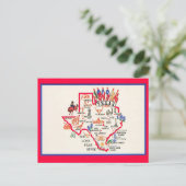 Texas - Lone Star State Ansichtkaart Briefkaart (Staand voorkant)