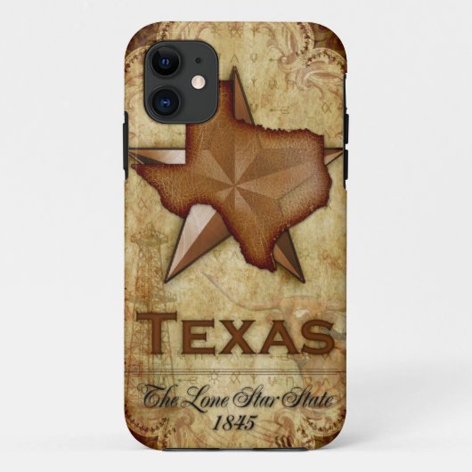 Texas - Lone Star State Case-Mate iPhone Case (Achterkant)