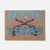Texas Lone Star State Deurmat (Voorkant)