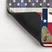 Texas Lone Star State Flag Map Muismat (Hoek)