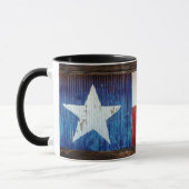 Texas Lone Star State Flag Rustic Mok (Links)