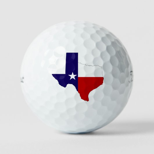 Texas Lone Star State Golfballen (Voorkant)