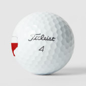 Texas Lone Star State Golfballen (Logo)