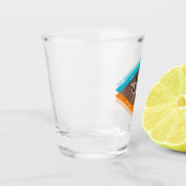 Texas  Lone Star State Retro Verenigde Staten Shot Glas (Links)