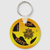 Texas Lone Star State Sleutelhanger (Voorkant)