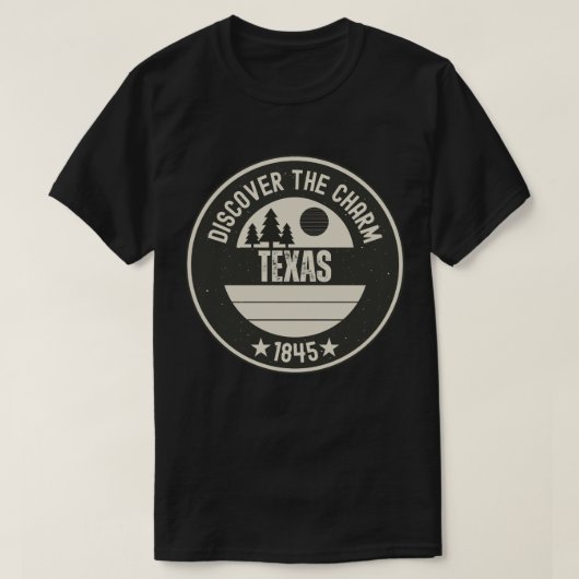 Texas Lone Star State - TX Gift T-shirt (Design voorkant)