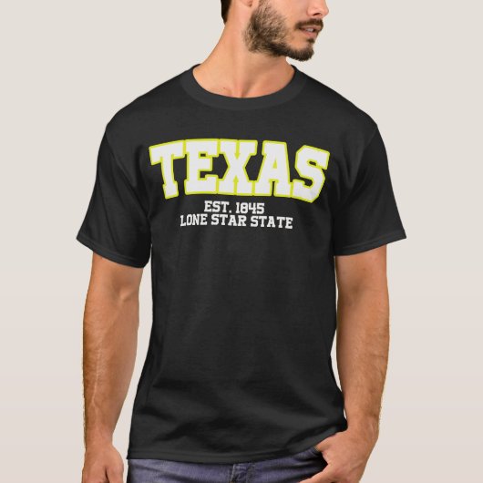 Texas Lone star T-shirt (Voorkant)