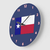 Texas Lone Star-vlag Grote Klok (Hoek)
