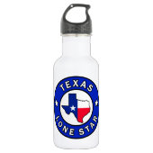 Texas Lone Star Waterfles (Voorkant)