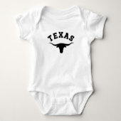 Texas Longhorn Austin Dallas Romper (Voorkant)