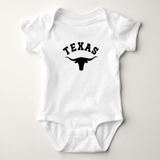 Texas Longhorn Austin Dallas Romper (Voorkant)