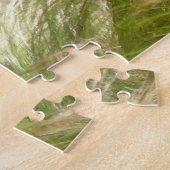 Texas Longhorn Beeldhouwwerk . Legpuzzel (Zijkant)