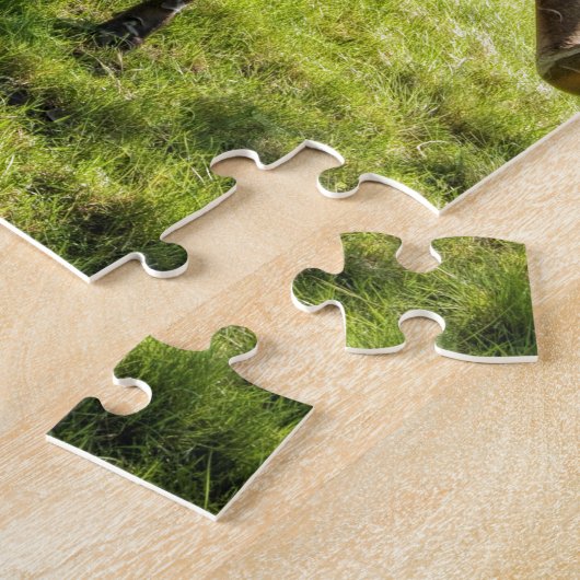 Texas Longhorn Bull Legpuzzel (Zijkant)