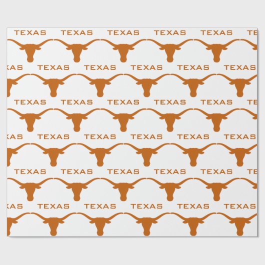Texas Longhorn Cadeaupapier (Vlak)
