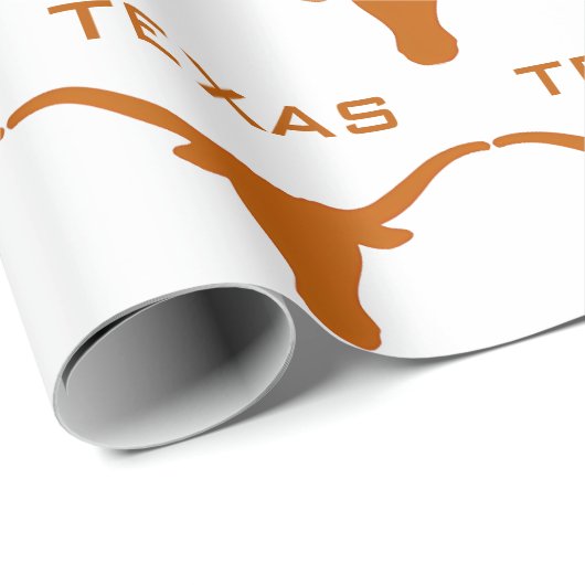 Texas Longhorn Cadeaupapier (Rol Hoek)