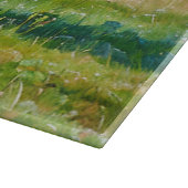 Texas Longhorn Cow Art Glass Cutting Board Snijplank (Hoek)