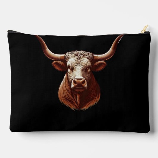 Texas Longhorn Etui (Achterkant)