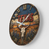 Texas Longhorn Grote Klok (Hoek)