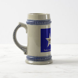 Texas Longhorn het symbool van Power Beer Stein Bierpul
