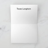 Texas Longhorn Kaart (Binnen)