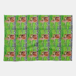 Texas Longhorn Kitchen Towel Theedoek