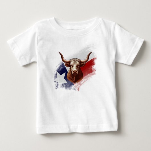 Texas longhorn koe (Voorkant)