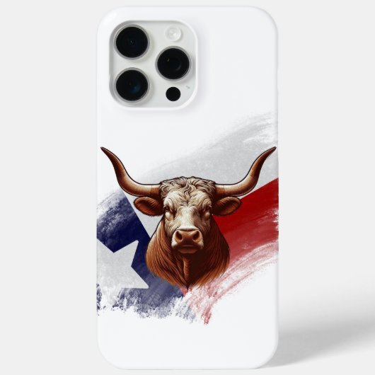 Texas longhorn koe Case-Mate iPhone case (Achterkant)