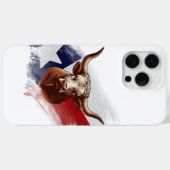 Texas longhorn koe Case-Mate iPhone case (Achterkant (horizontaal))
